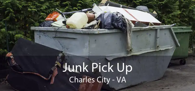 Junk Pick Up Charles City - VA