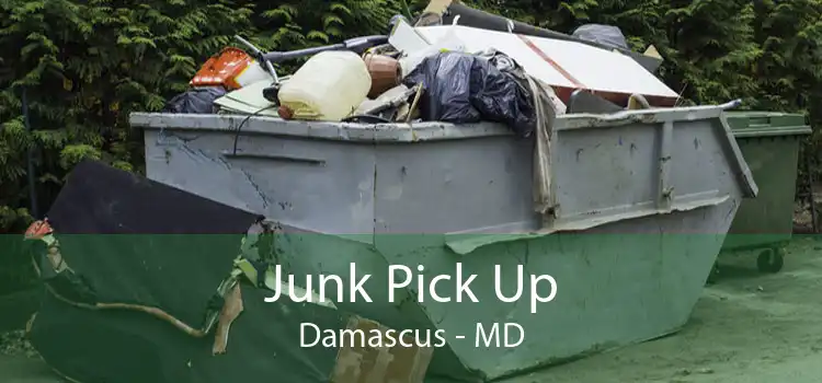 Junk Pick Up Damascus - MD