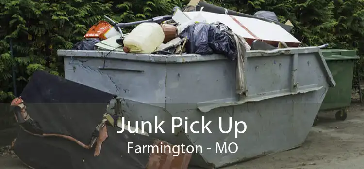 Junk Pick Up Farmington - MO