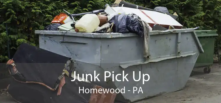 Junk Pick Up Homewood - PA