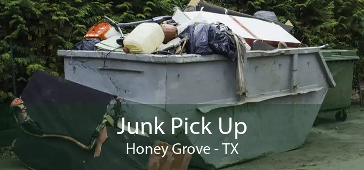 Junk Pick Up Honey Grove - TX