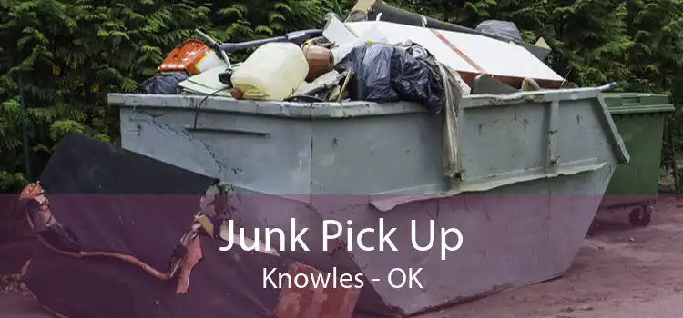 Junk Pick Up Knowles - OK