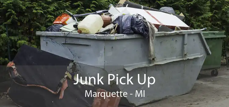 Junk Pick Up Marquette - MI