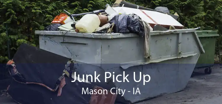 Junk Pick Up Mason City - IA