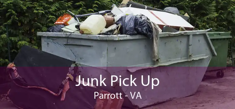 Junk Pick Up Parrott - VA