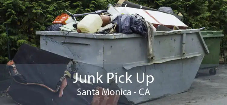 Junk Pick Up Santa Monica - CA