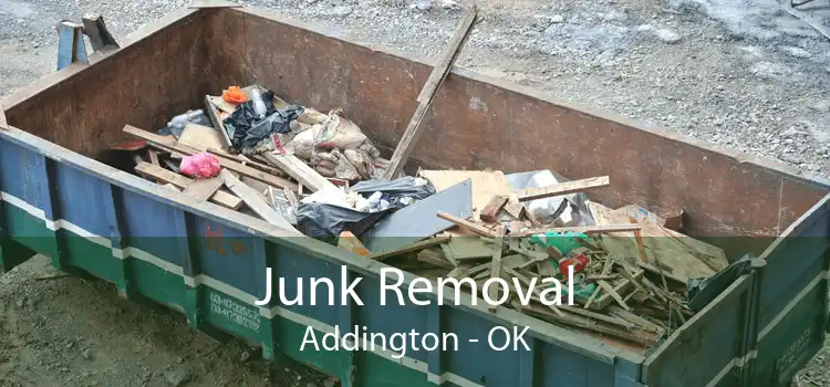 Junk Removal Addington - OK