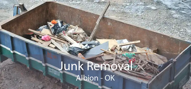 Junk Removal Albion - OK