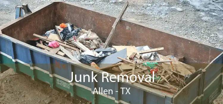 Junk Removal Allen - TX