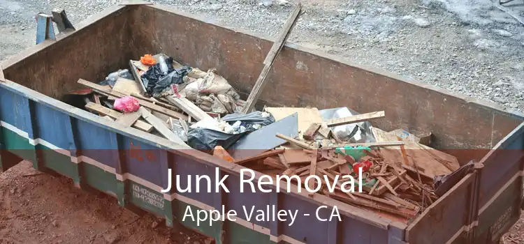 Junk Removal Apple Valley - CA