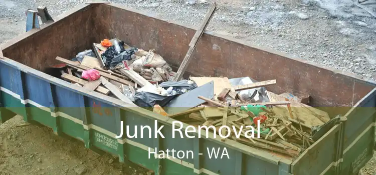 Junk Removal Hatton - WA