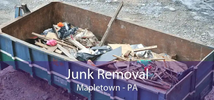 Junk Removal Mapletown - PA