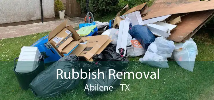 Rubbish Removal Abilene - TX