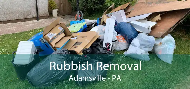 Rubbish Removal Adamsville - PA