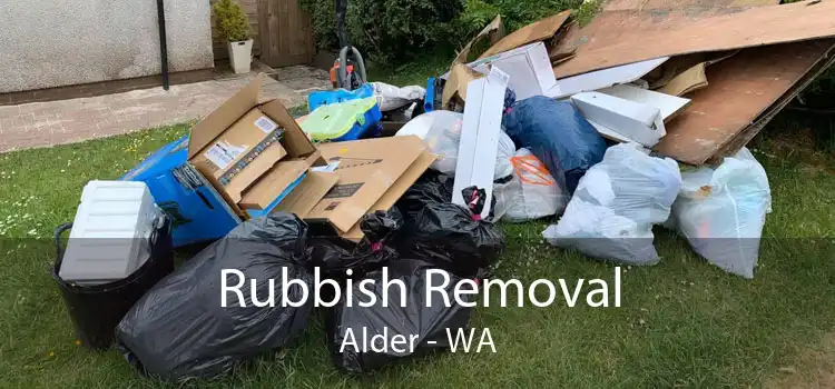 Rubbish Removal Alder - WA