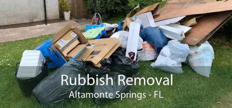 Rubbish Removal Altamonte Springs - FL