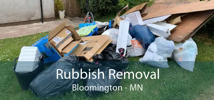Rubbish Removal Bloomington - MN
