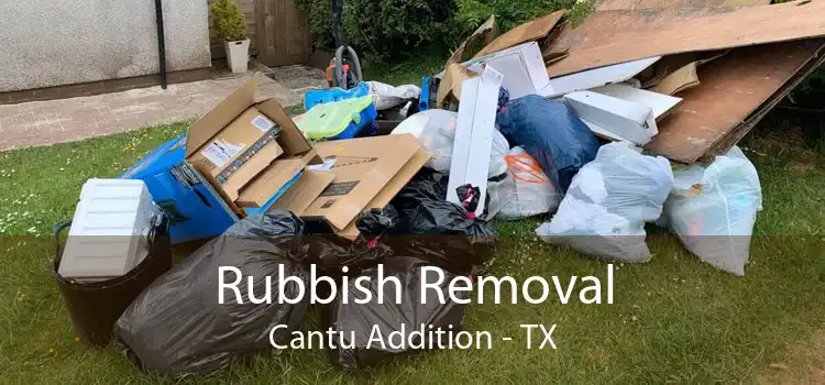 Rubbish Removal Cantu Addition - TX