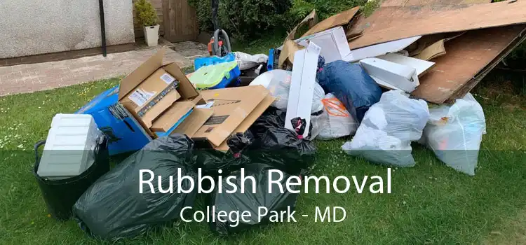 Rubbish Removal College Park - MD