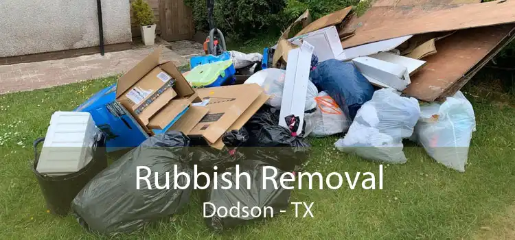 Rubbish Removal Dodson - TX