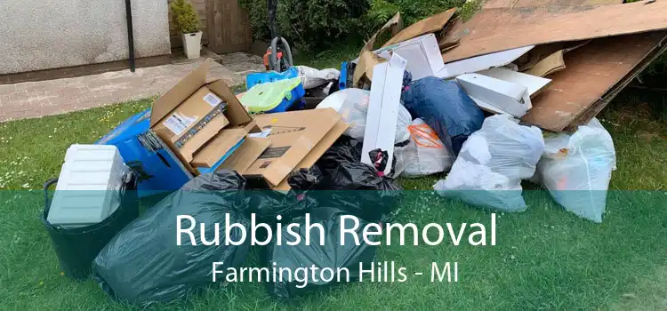 Rubbish Removal Farmington Hills - MI