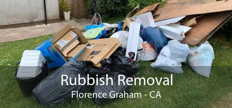 Rubbish Removal Florence Graham - CA