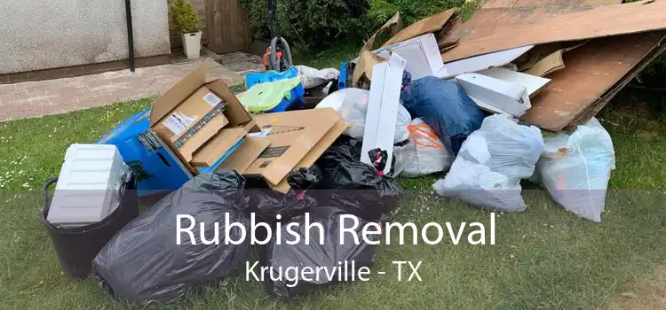Rubbish Removal Krugerville - TX