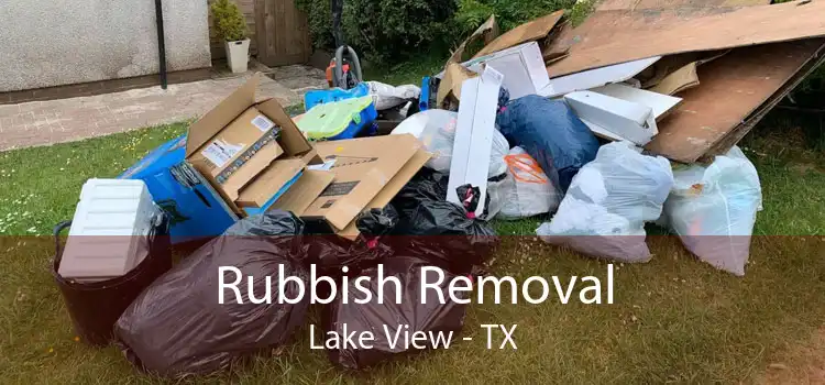 Rubbish Removal Lake View - TX