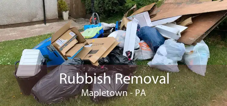 Rubbish Removal Mapletown - PA