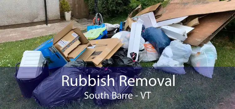 Rubbish Removal South Barre - VT