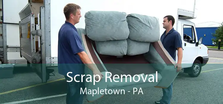 Scrap Removal Mapletown - PA