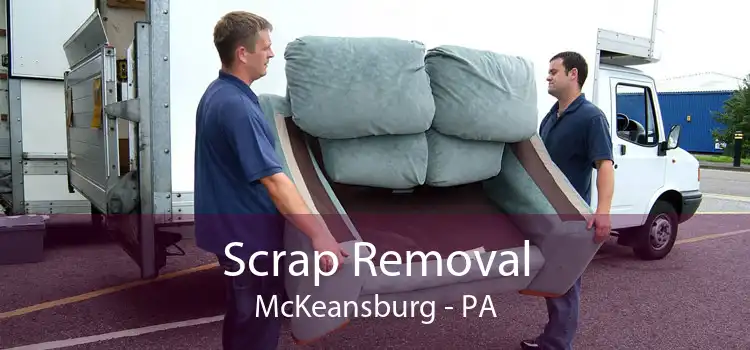 Scrap Removal McKeansburg - PA